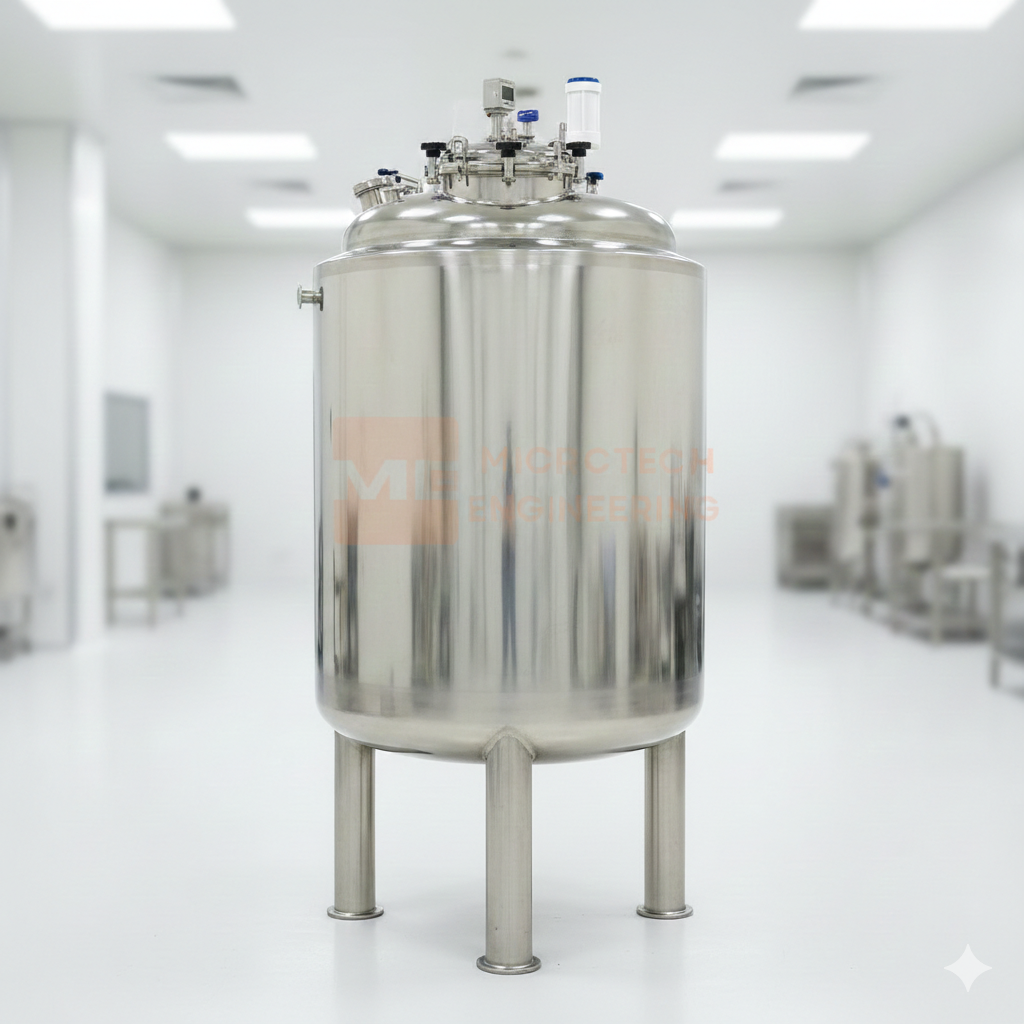 Whw Storage Tank PW & WFI Storage Tank Manufacturer in India | cGMP | Microtech Engineering